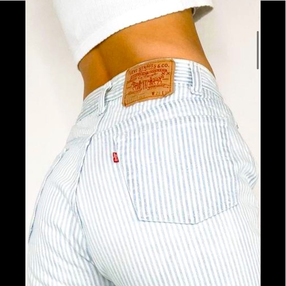 Levi's Other - PINSTRIPED Vintage LEVI’S 501 JEANS  34 X 32 tag
